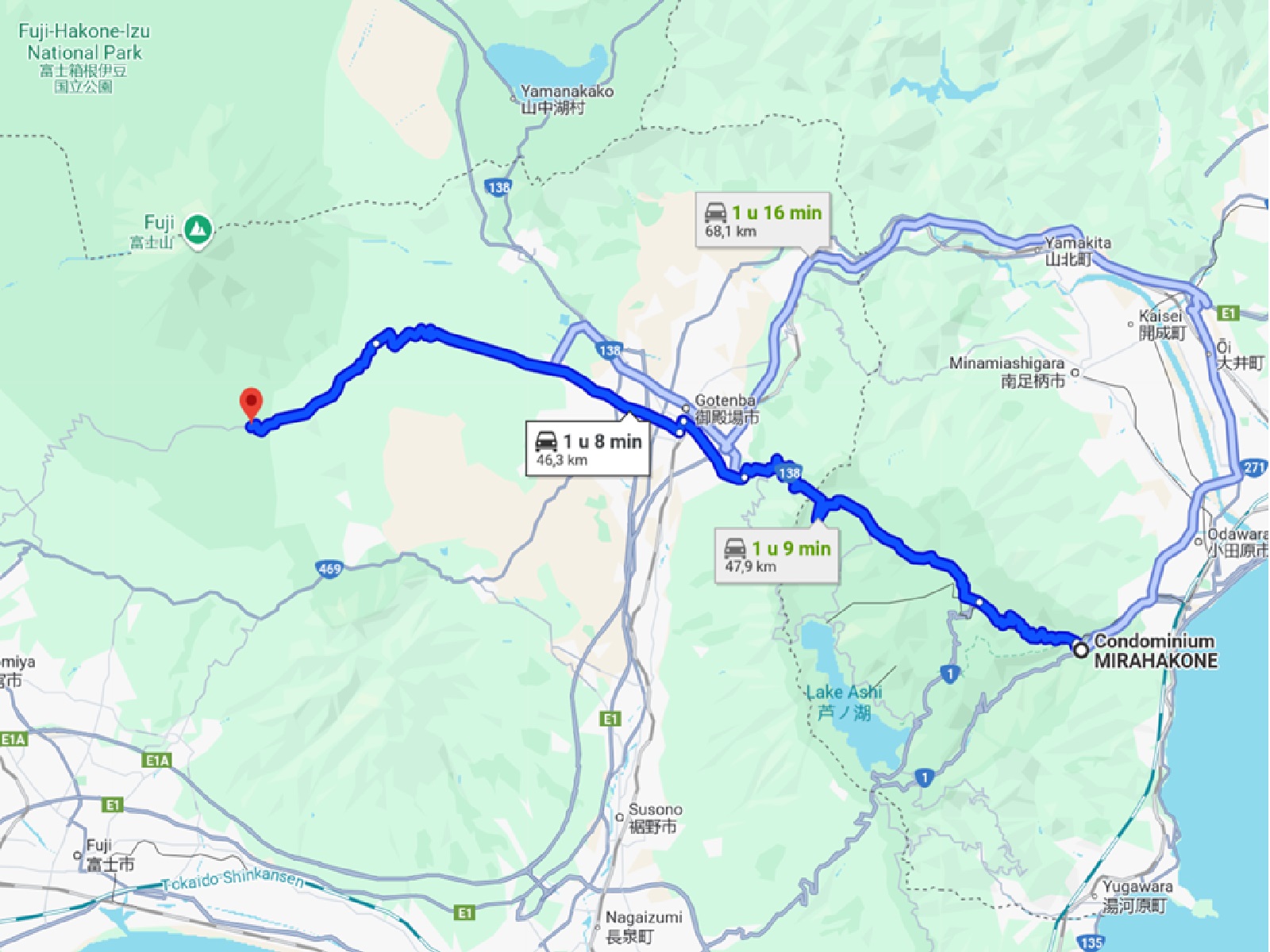 Rijden over Fuji 2